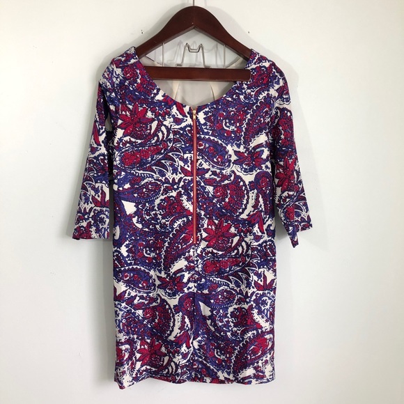 NWT The Limited Floral Paisley Watercolor Dress S - Picture 2 of 6